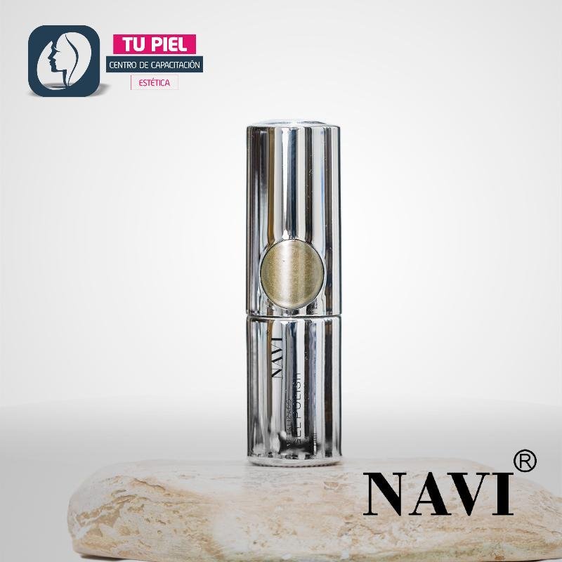 ESMALTE SEMI PERMANENTE | Navi Metalizado 002 | 8 ml - Imagen 1